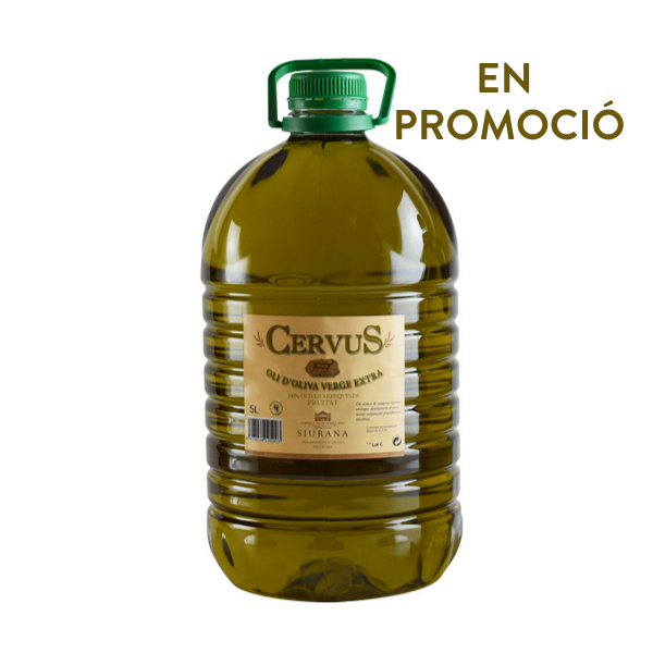 Oli d'Oliva Verge Extra Cervus 5 litres